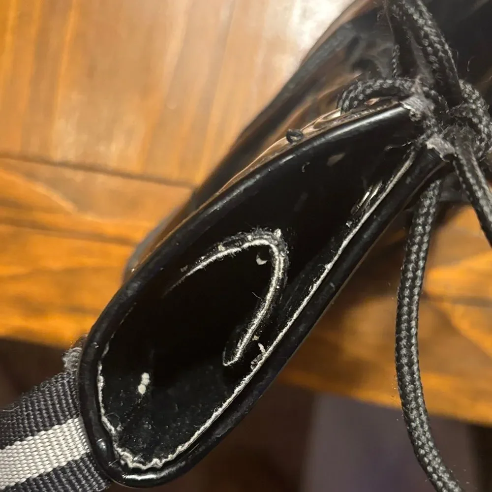 Shiny Black like DOCs Toddler Combat Boots